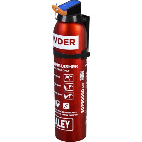 Sealey SDPE009D Disposable Dry Powder Fire Extinguisher 0.95kg