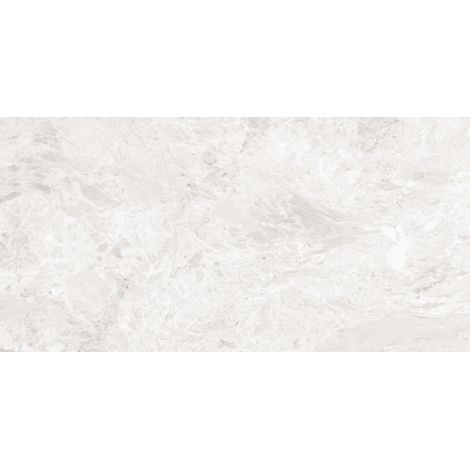 Mexen Iconic Bianco carrelage grès émaillé rectifié G1, dalle sol-mur 120 x 60 cm, brillant - TL128-120-060-00 (1/5)