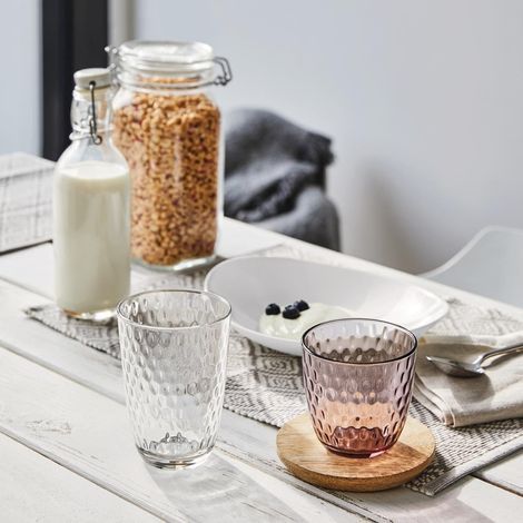 Ensemble de 6 verres roses, 29 cc (1/3)