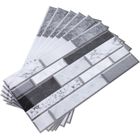 6 selbstklebende PVC-Tapeten für Küchenrückwände (1/5)