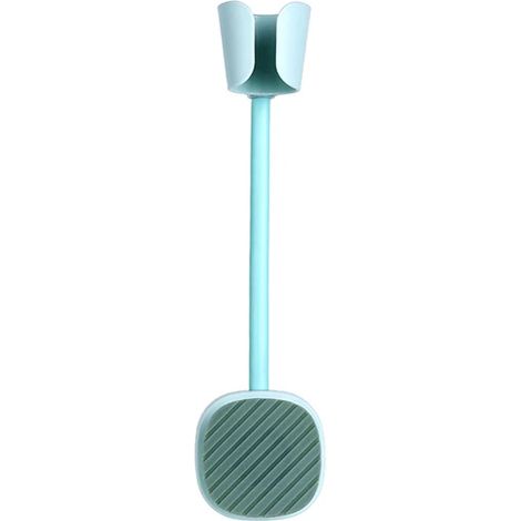 Support de montage mural support de sèche-cheveux minimaliste support de rangement de toilette sans poinçon support de sèche-cheveux support de ventilateur de salle de bain organisateur vert
