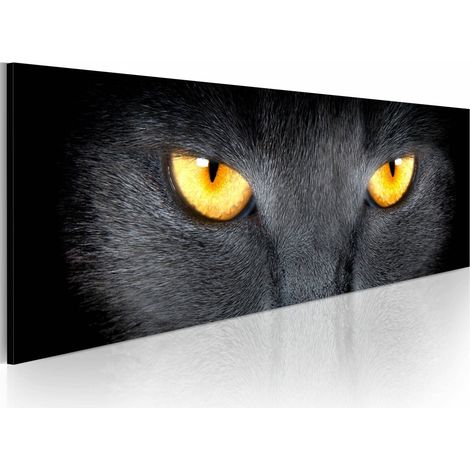Tableau regarde-moi dans les yeux... - 135 x 45 cm (1/4)