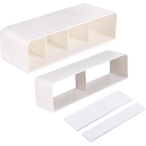 Paragüero, Paragüero de pared, Con velcro, No requiere taladro, Ahorra espacio, Fácil de limpiar, pasillos, hogares, oficinas, etc, Blanco (1/5)