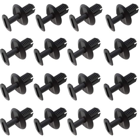 Lot de 40 Clips de Fixation Noirs pour Garniture de Porte arrière de Voiture compatibles avec Sprinter Vito A0009913940 (1/5)