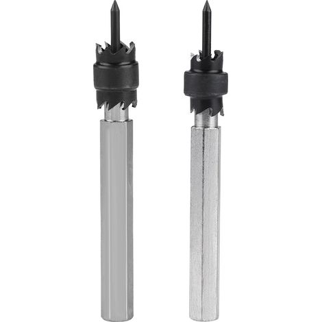 Foret à souder par points rotatif en acier rapide, 2 pièces, dissolvant de mèche en carbure 3/8 "+ 5/16"