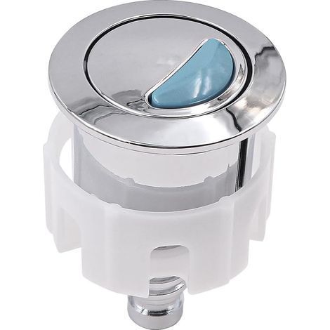 1 Bouton Poussoir Double Chasse Eau ABS Métal 33-49mm Réservoir Standard Salle De Bain (1/5)