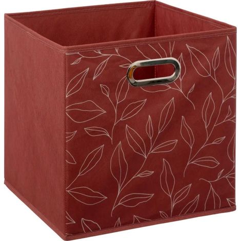 Boîte de Rangement "Minimaliste" 31x31cm Terracotta (1/3)