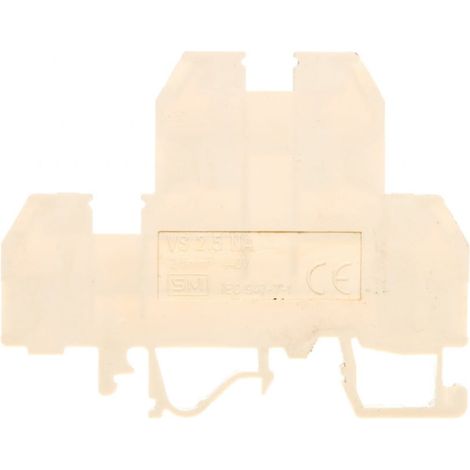 Conector de riel roscado 2,5 mm² beige VS 2.5 NA 003901243