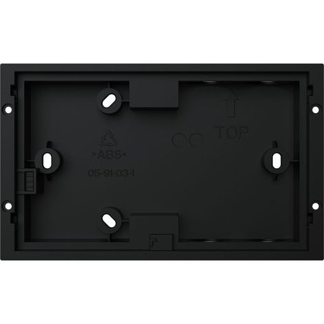 Busch Jaeger UP-Montagedose 42491F Unterputz-Montagedose schwarz für Busch-OneTouch und IP Touch Lite 7" (1/3)