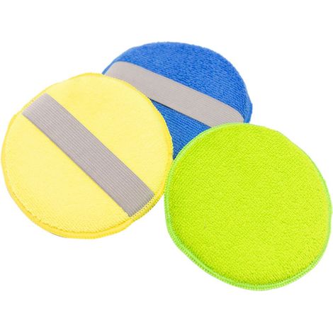 Set da 3 pezzi di applicatori Start in microfibra per la cura della tua auto (1/5)