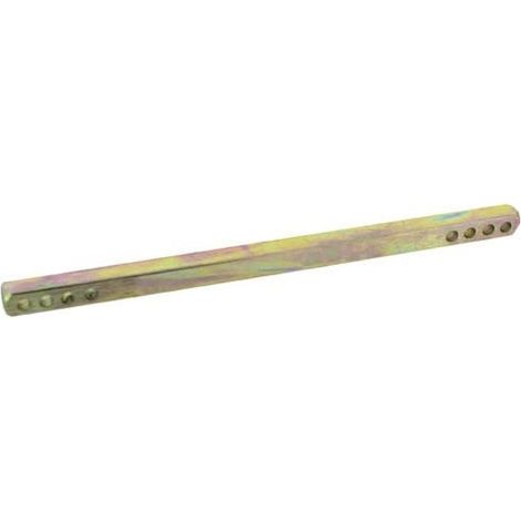 Sofoc – Carré percé 6x120 mm – Lot de 2 pièces – Pour quincaillerie – Usage professionnel pour bois dur
