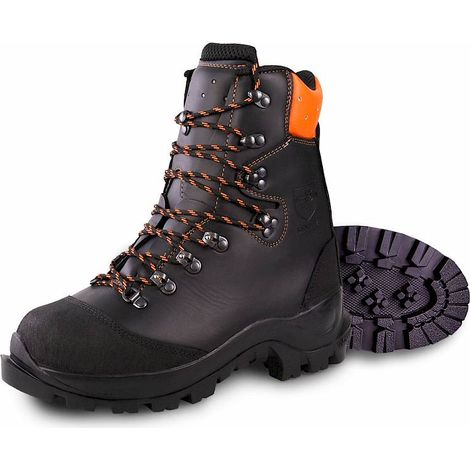 Hase Eifel-Super S3 Forst-Sicherheitstiefel aus Rindleder Größe 43 (1/3)