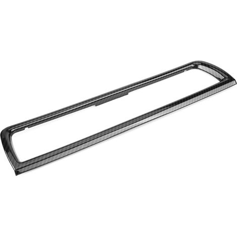 Baguette décorative de style fibre de carbone pour la grille d'aération de la console centrale, compatible avec les modèles BMW Série 5 F10 (2011-2016). (1/5)
