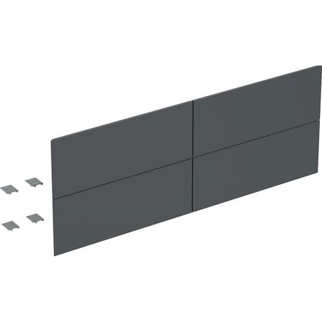 Geberit 245613008 Set façade tiroir pour ONE US, 4 tiroirs (1/2)