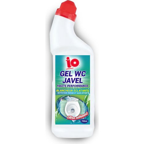 Gel de lejía desincrustante para inodoro y lavabo 750 ml - Io
