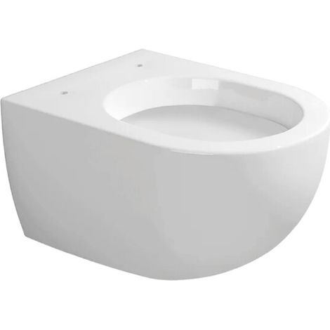 FLAMINIA - MINIAPP VASO WC SOSPESO CON BRIDA IN CERAMICA BIANCO AP119 (1/4)