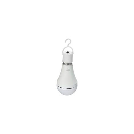 Lot de 2 ampoules LED d'urgence multifonctionnelles rechargeables de 12W équivalentes à 60W 6000K, E26/E27, AC100240V, lampes suspendues pour l'extérieur (1/5)