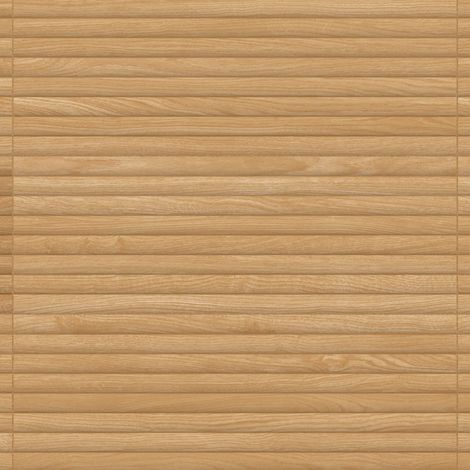Carrelage effet Bois 3D Chêne Miel Curve 100x33,3x0,98 cm Valoren - Mur intérieur (vendu par carton de 1,67 m²) - RO'MA CARRELAGE