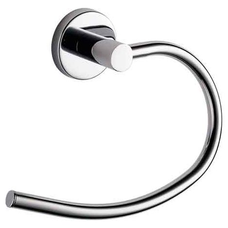 PORTASALVIETTE AD ANELLO 'FELCE' Cromato