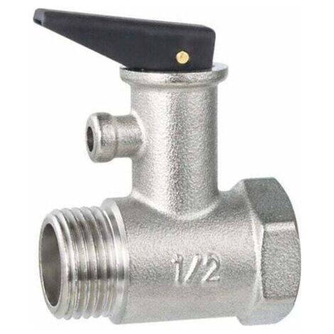 Premium Boiler Safety Pressure Relief Valve for Water Heater,DN15 (1/4)