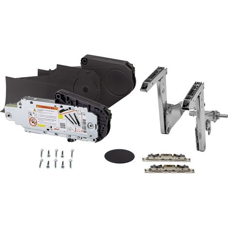 BLUM® AVENTOS HS Kraftspeicher-Set Typ D anthrazit Korpushöhe 526 - 675 mm Frontgewicht 3 - 6,75 kg (1/2)