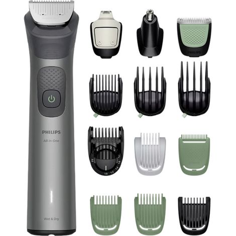 Philips All-in-One Trimmer Serie 7000 Tondeuse à cheveux, Tondeuse de précision, Tondeuse corps fonc
