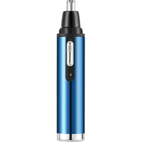 Kit tondeuse poils nez 4-en-1 USB rechargeable sans fil portable 400mAh coupe-sourcil barbe Sky Blue (1/5)