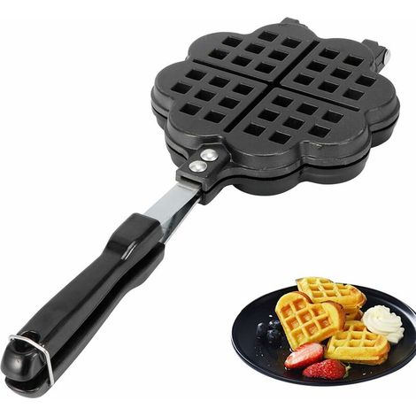 Waffle Mold Baking Mold DIY Waffle Maker Waffle Mold Waffle Mold Waffle Maker Baking Mold Household Gas Stove Kitchen Accessories