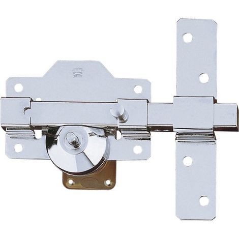 CERROJO SEGURIDAD CROMADO - 105X170 MM