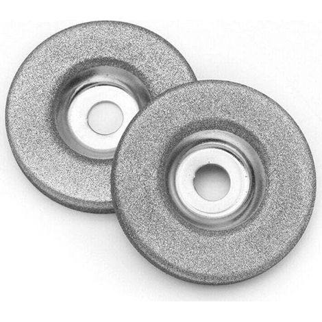 Meule Diamantée - 50 Mm - Pour Affûteuse Et Meuleuse Multifonctionnelle - 2 Pièces (1/5)