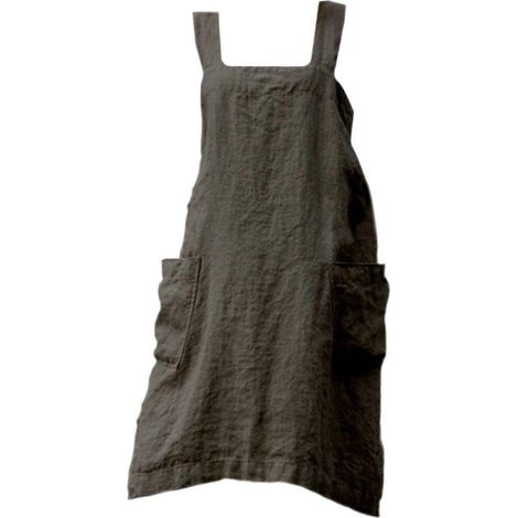 Kochschürze mit Taschen, langes Geschenk, Küchenlatz für Grillmeisterinnen, Köchinnen, Ehefrauen und Erwachsene-M-Green (1/5)