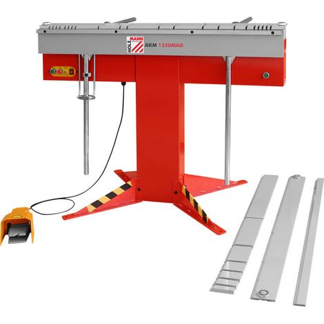 Piegatrice magnetica x lamiera 1250x1,6 mm Holzmann akm1250mag230v