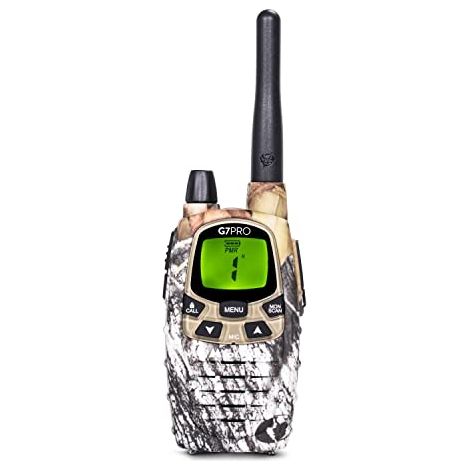 Midland G7 Pro Mimetica NUOVA VERSIONE Radio Ricetrasmittente Walkie Talkie Dual Band 16 canali PMR446 e 69 canali LPD senza licenza- 1 Ricetrasmettitore, 4 batterie ricaricabili Ni-MH AA (1/5)