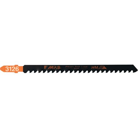 Lame scie Sauteuse HM Plaquette Carbure 100/132Mm - 4,3mm
