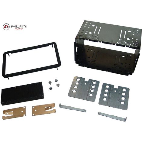 Kit support Autoradio compatible avec Alfa Romeo 159 05-11 - Noir - Vehicule sans Nav
