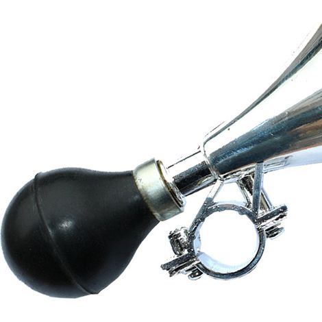 Klaxon de vélo vintage rétro, trompette, klaxon d'avertissement, avertisseur sonore pour vélo (1/5)