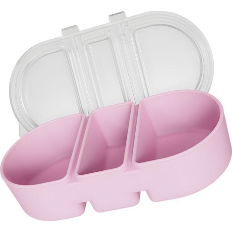 Paquete de 3 soportes de elastómero para dulces - Rosa