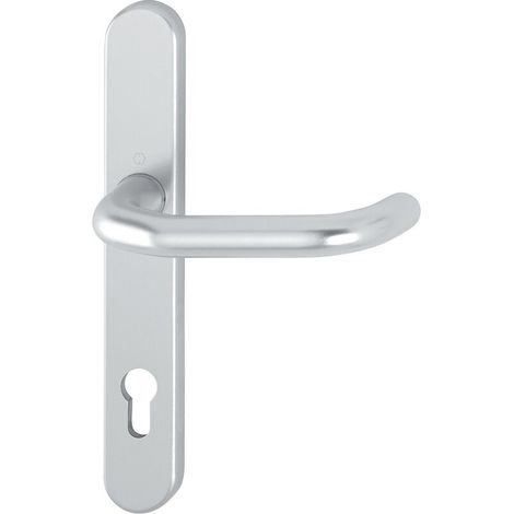 HOPPE® Drücker-Halbgarnitur mit Schmalschild Paris RD-138GF/3357SN, Aluminium, 3202628 (1/3)