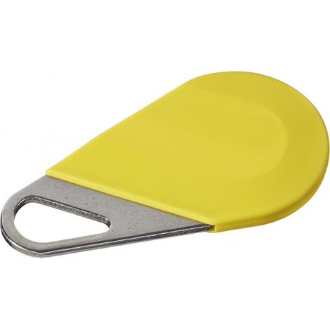 Badge de proximité Aiphone HECV2J jaune acier inoxydable
