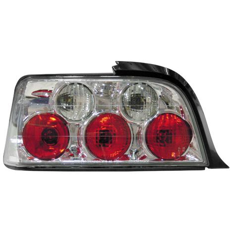 Coppia fanali posteriori - compatibile per Bmw E36 (3/92-4/99) - Cromo
