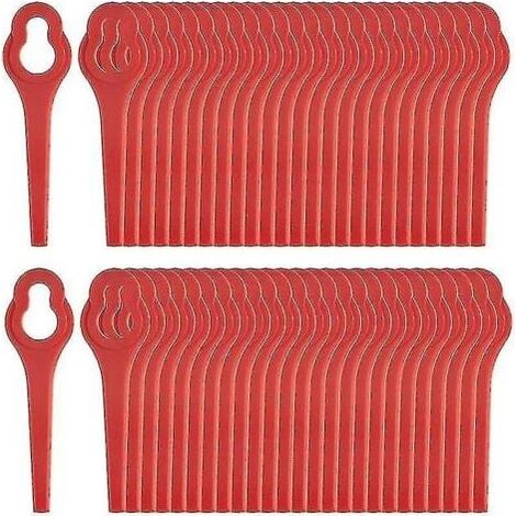 Lames de rechange pour coupe-bordure Ferrex Aldi Far 20-i, 50 pièces, lames de rechange pour coupe-bordure sans fil Ferrex FT (1/4)