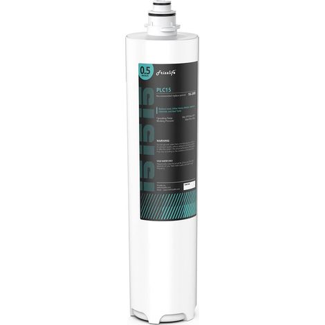 Kit de boîtier de rechange avec cartouche filtrante PLC15 à l'intérieur – pour systèmes de filtre à eau sous évier SW15 et SW15F (1/4)