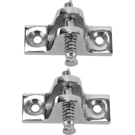 Charnière de pont supérieur de bateau avec goupille, raccords en acier inoxydable 316 pour Yacht ponton RV, 2 pièces (1/5)