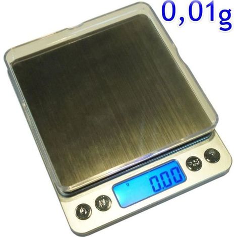 Balance de précision pro XL 0.01g-Max 500g (1/2)