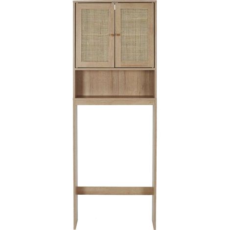 Meuble dessus WC en cannage BALI (1/5)