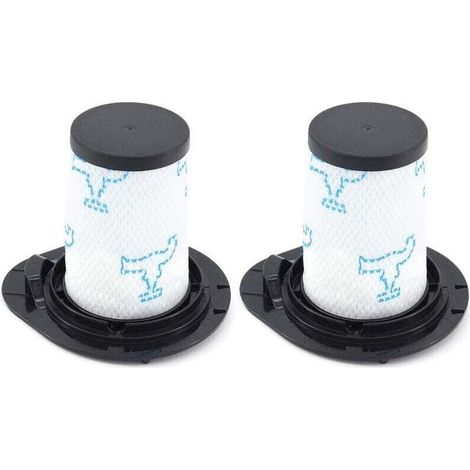 2er-Pack Filter, kompatibel mit Rowenta RH9890WO RH9879WO X-FORCE FLEX Staubsaugern, Staubsaugerzubehör, Filterelemente (1/4)