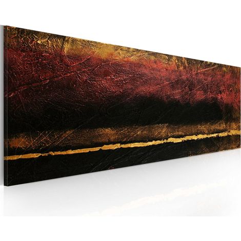 Quadro dipinto - Fine del mondo - 100x40 (1/4)