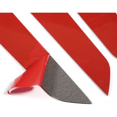 Ensemble de garnitures de panneaux de porte intérieurs pour Mercedes-Benz Classe C W204 (2007-2013) (fibre de carbone véritable, souple) - 4 pièces (1/5)