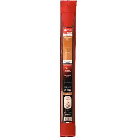 Varilla de cobre/fósforo para soldadura fuerte 6,8% (1kg)