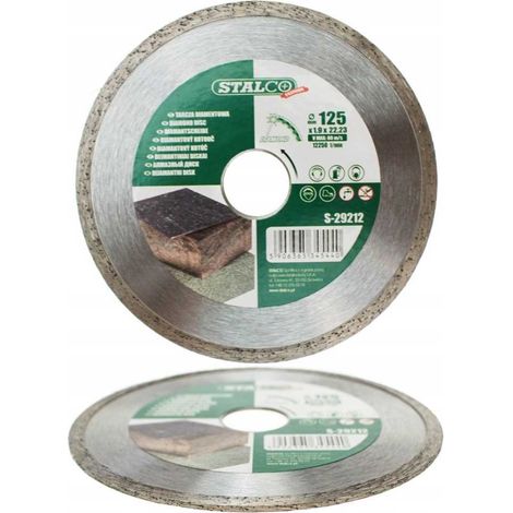 LAMA STALCO COMPLETAMENTE DIAMANTATA 125 X 1,9 X 22,23 MM S-29212